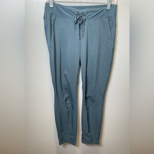 Athleta Women's Midtown Ankle Drawstring Teal/Blue Pants Size 2‎